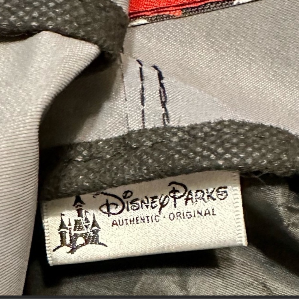 Mickey Pattern Women's Backpack - Red/Black - Picture 3 of 4